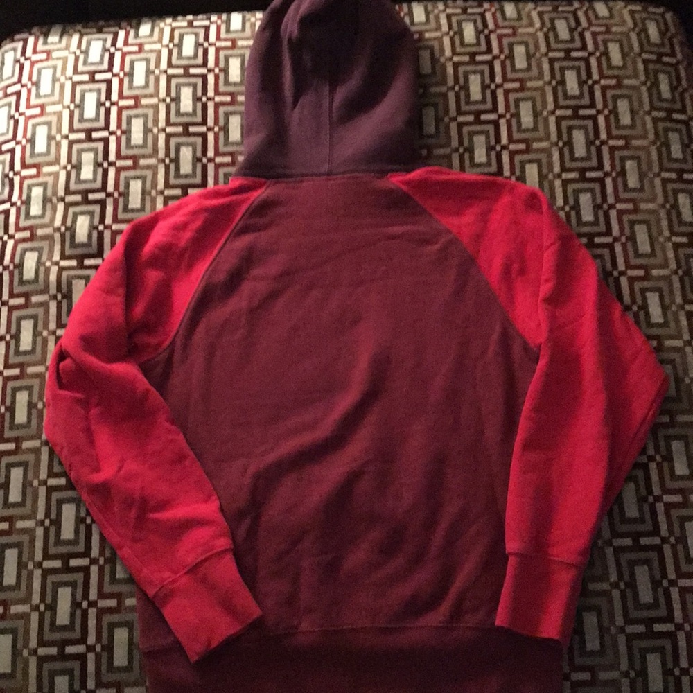 Men’s Hundreds Red/Maroon/Wine Hoodie Size Small - Picture 5 of 5